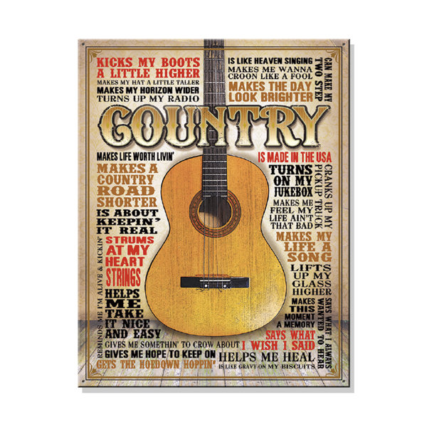 Trinx Country Made in America Wall Décor Wayfair